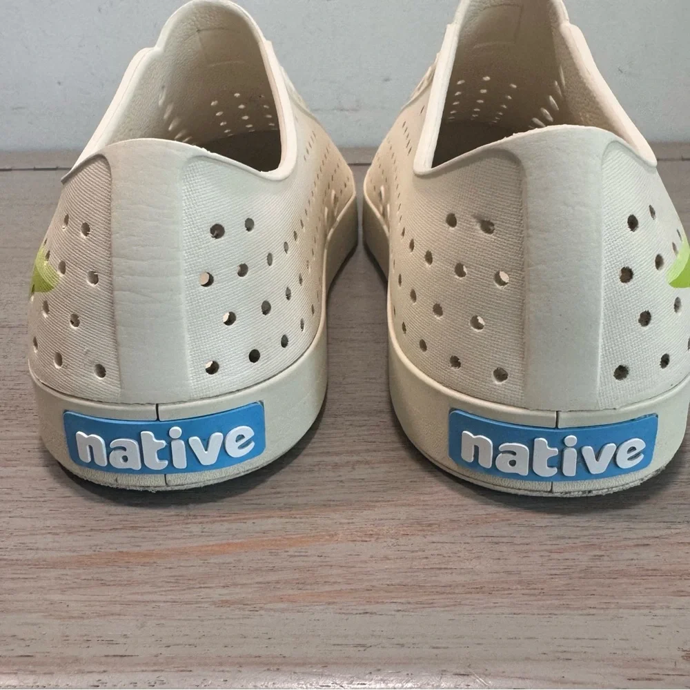 Native‎ x Star Wars Adult Shoes Baby Yoda Grogu Slip On Rubber Slides M9 / W11